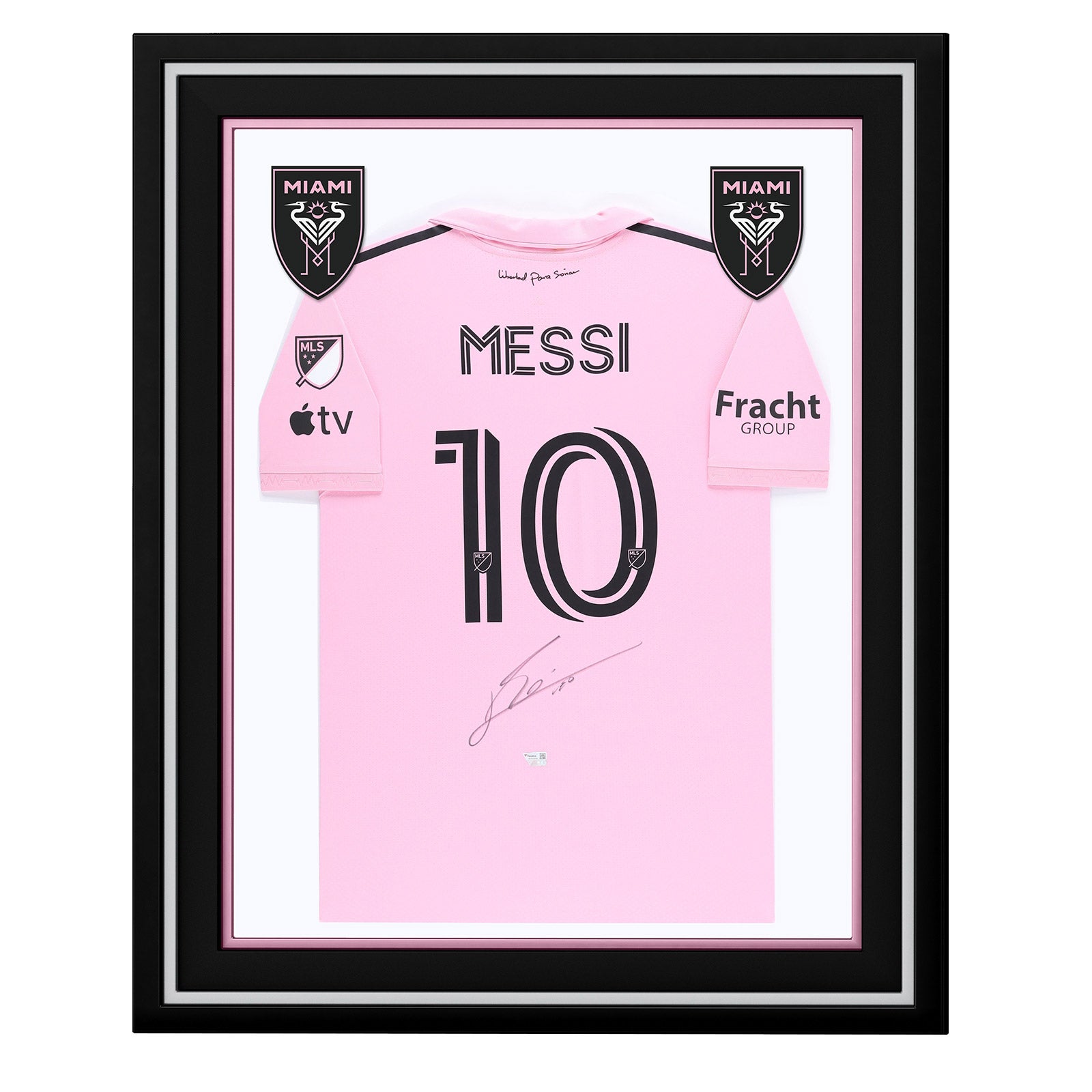 Lionel Messi Inter Miami Deluxe Framed Autographed 2022-23