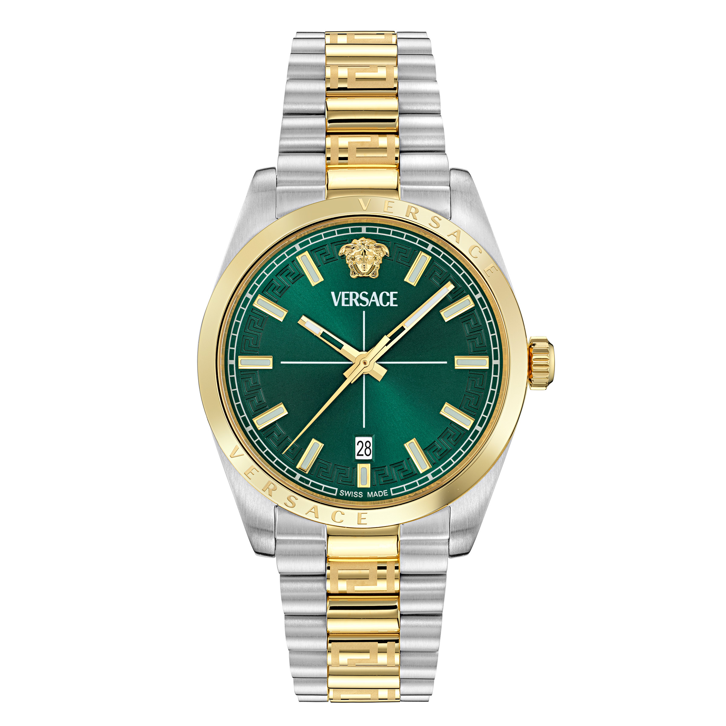 Versace Millenyium Green Dial Men's Watch