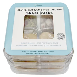 CREATIVE FINE FOODS MEDITERRANEAN SNACK 3/8.5 OZ (1.59 LBS)