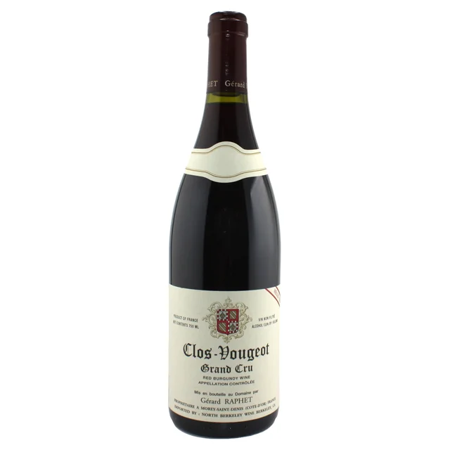GERARD RAPHET CLOS VOUGEOT GRAND CRU BURGUNDY, FRANCE 750ML