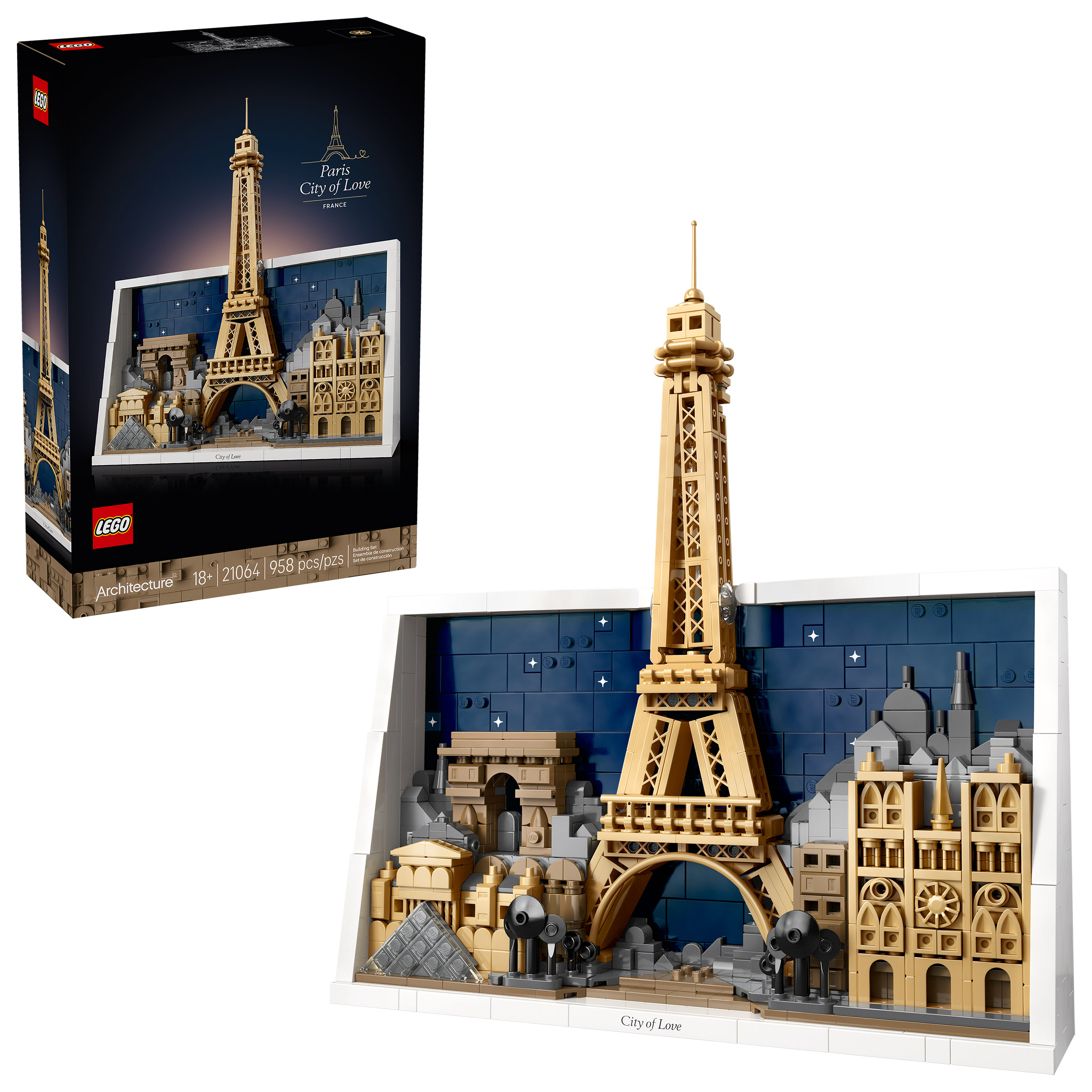 LEGO Architecture Paris – City of Love 21064 | Costco