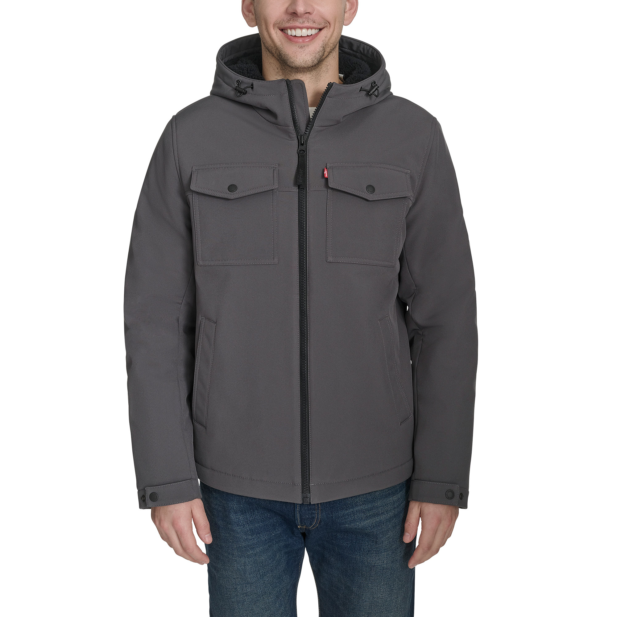 Levi's Men's Fleece Lined Softshell Jacket