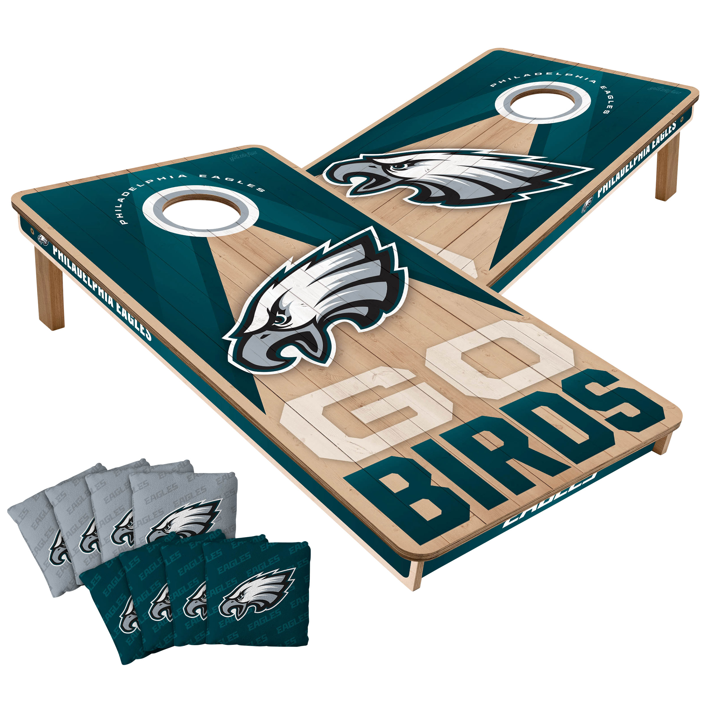 You The Fan NFL Official Size Cornhole Set