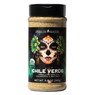 SPANGLISH ORGANIC CHILE VERDE 9.8 OZ