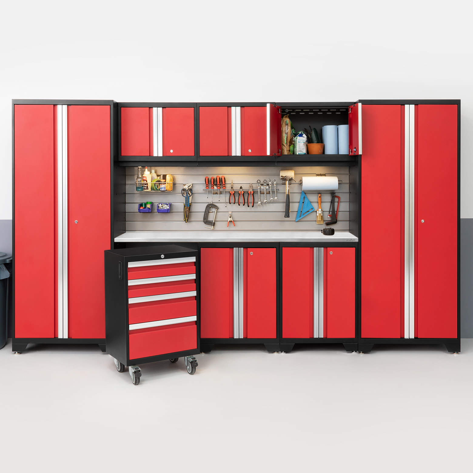 NewAge Products Bold Series 3.0 Cabinetry, 9 pcs