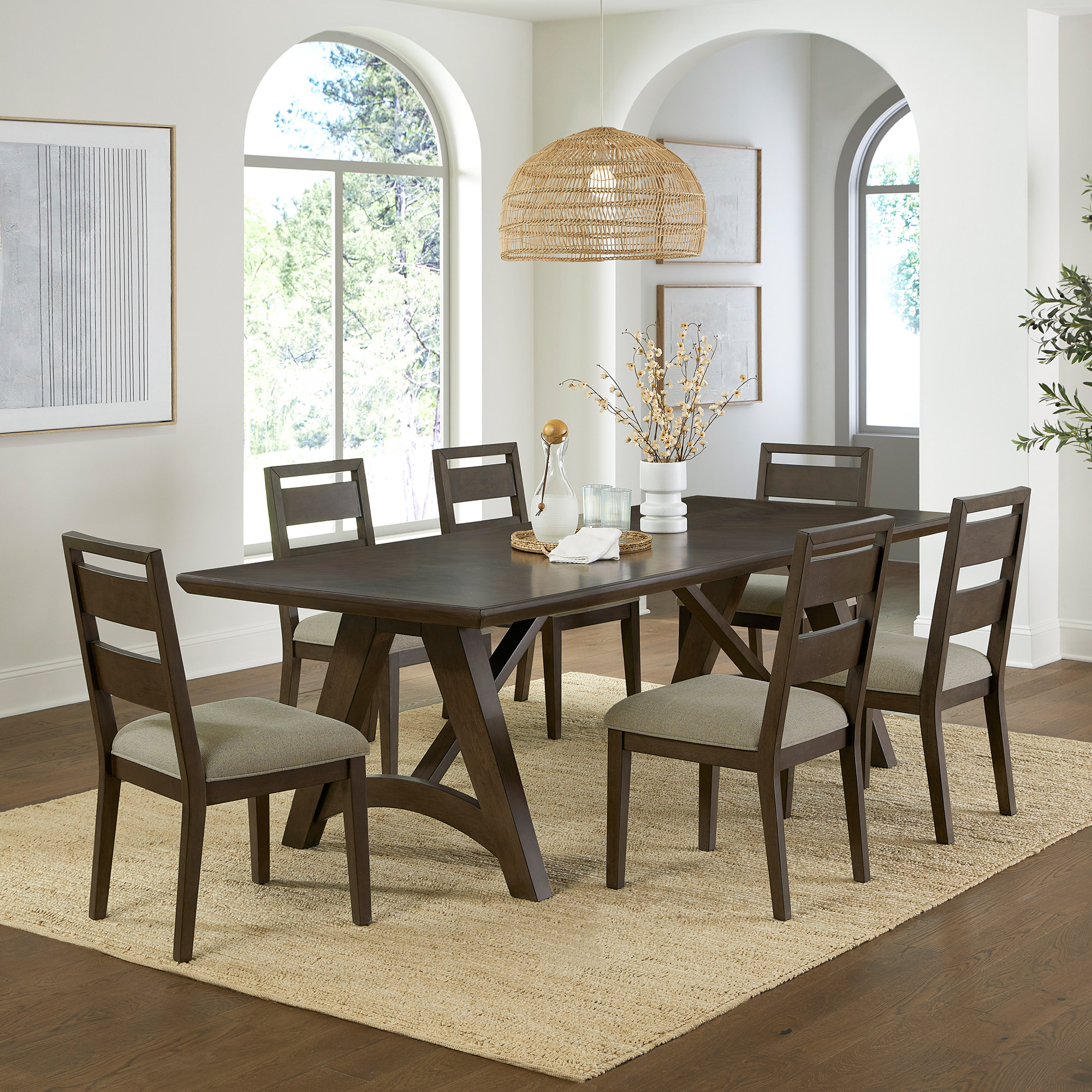 Victor 7-piece Dining Room Set