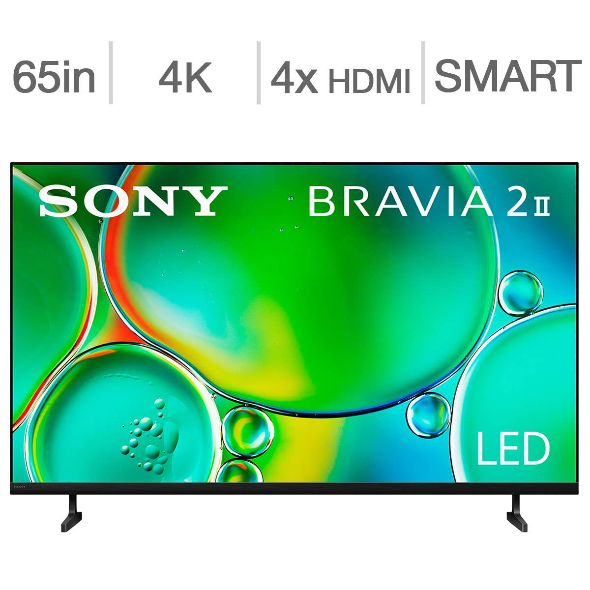 Sony 65" Class - BRAVIA 2 II Series - 4K HDR LED TV