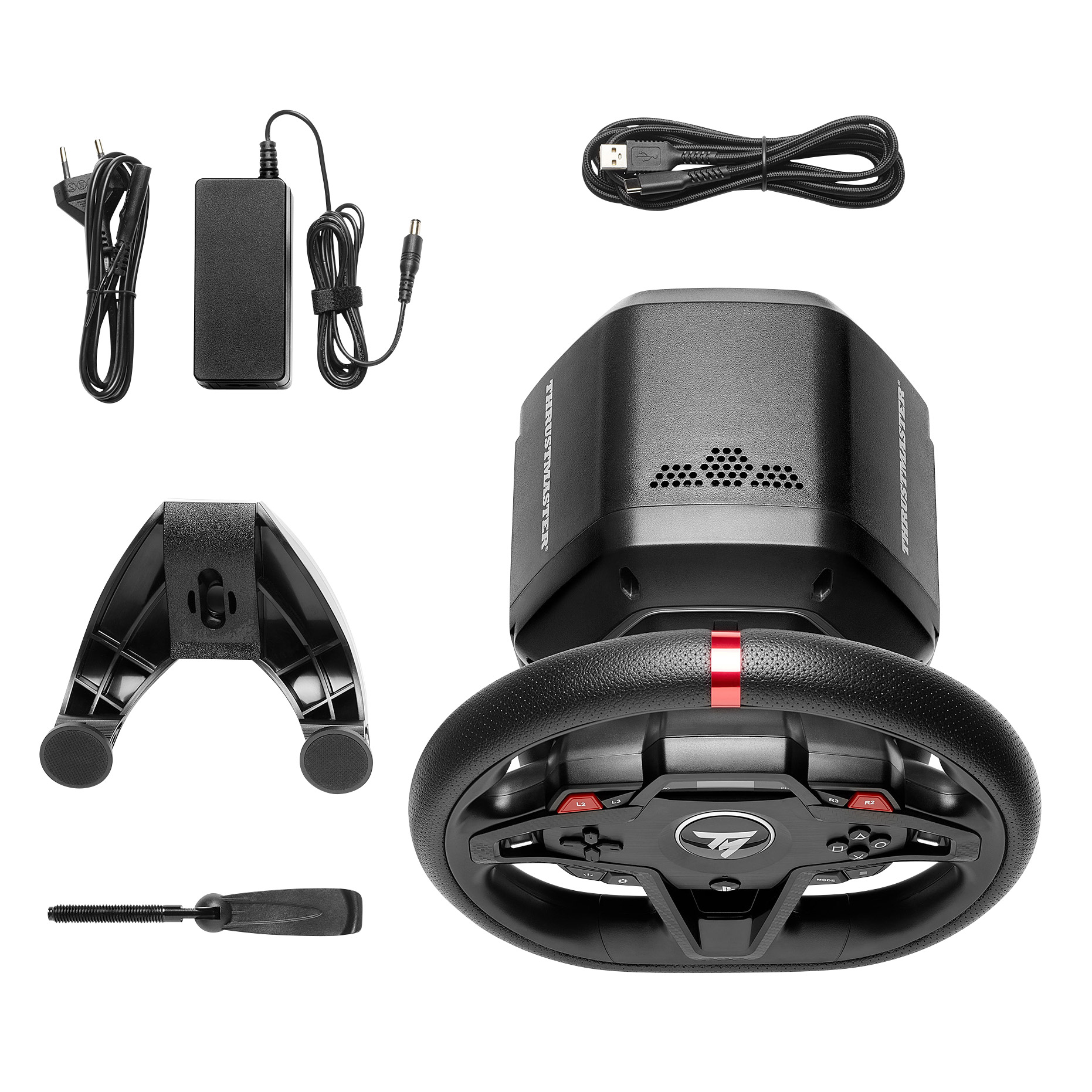 Thrustmaster T248-R Racing Wheel and Pedal Bundle for PlayStation
