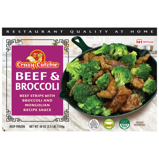CRAZY CUIZINE BEEF & BROCCOLI 40 OZ