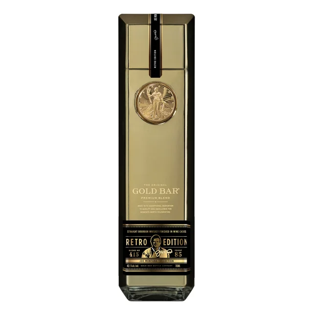 GOLD BAR WHISKEY JOE MONTANA-RETRO EDT. SAN FRANCISCO 750ML