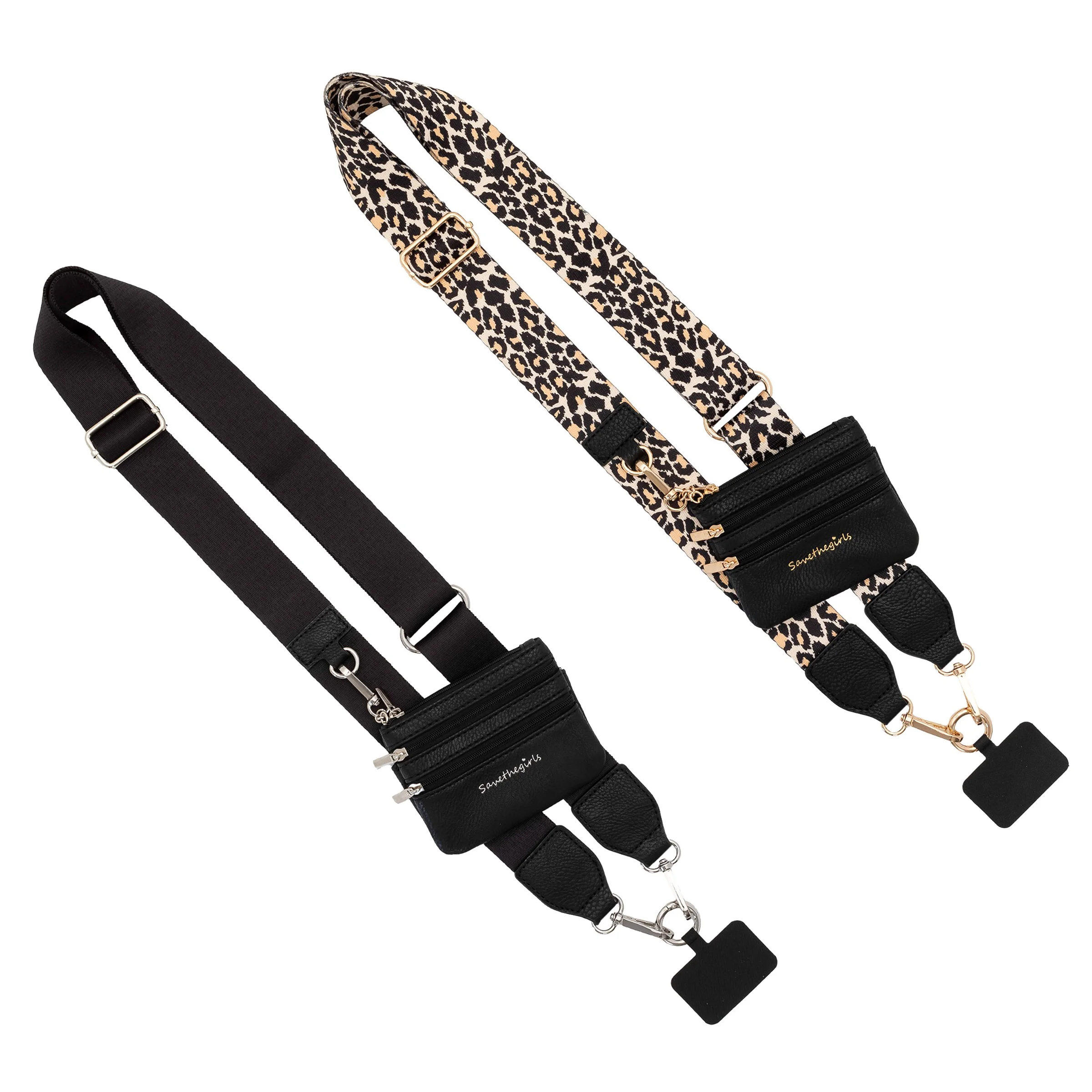 Clip & Go Strap With Zippered Pouch 2-pack | Costco
