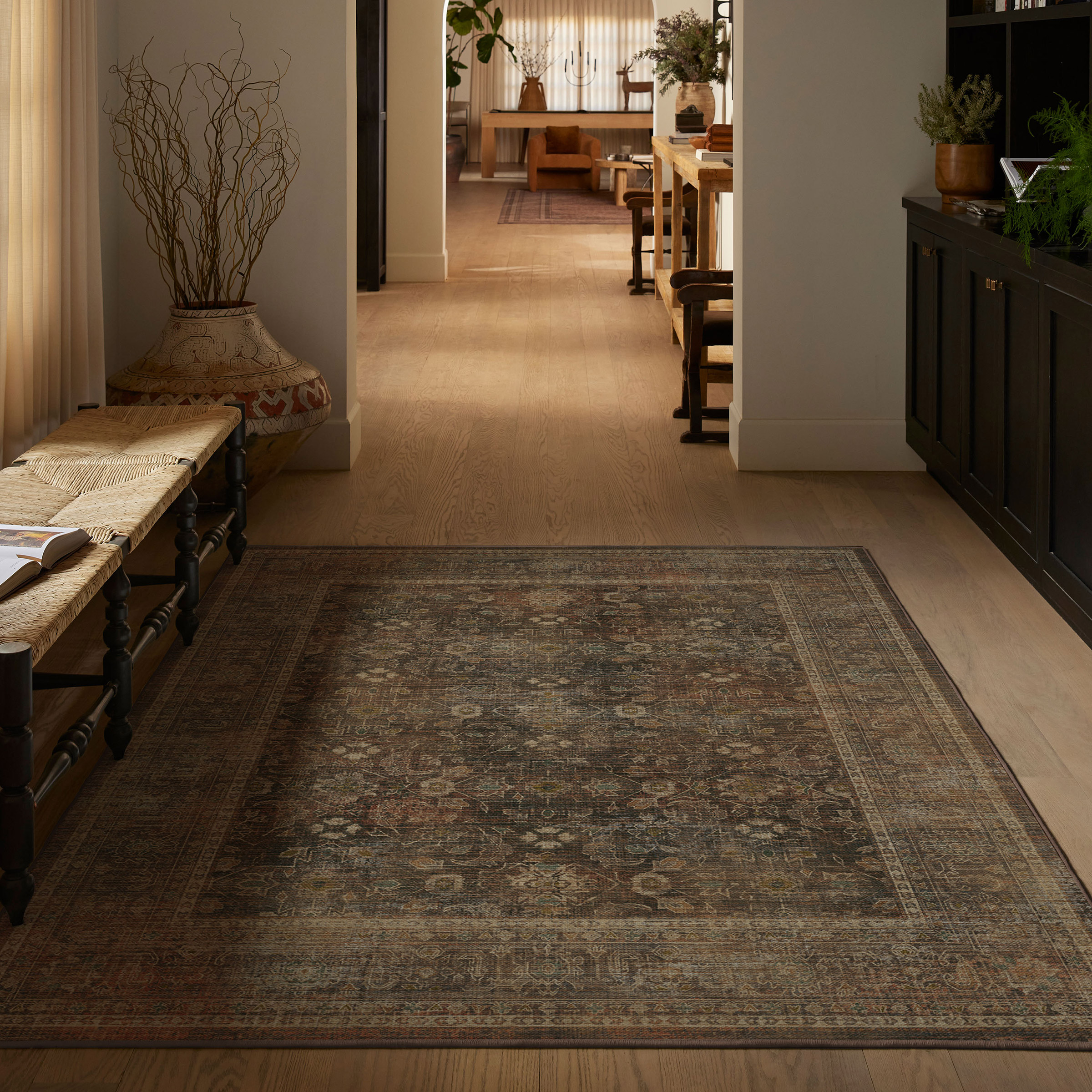 Ruggable Flatwoven Washable Ophelia Rug  5’ x 7’