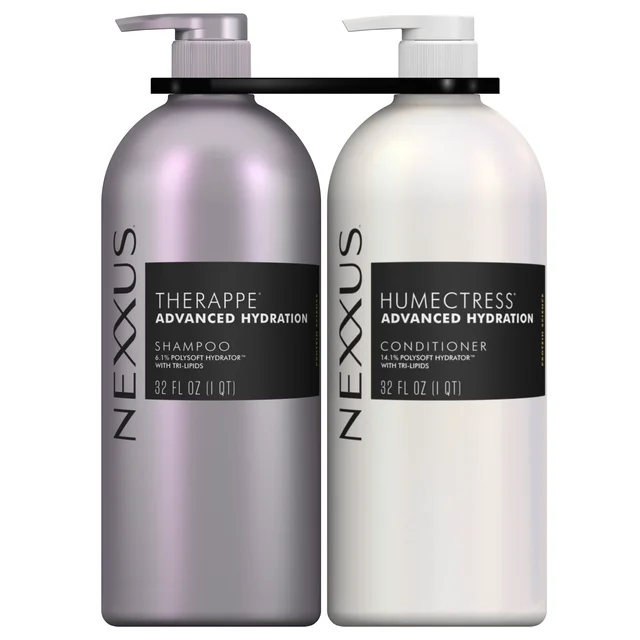 Nexxus Advanced Hydration Therappe Humectress Shampoo & Conditioner, 32 fl oz each