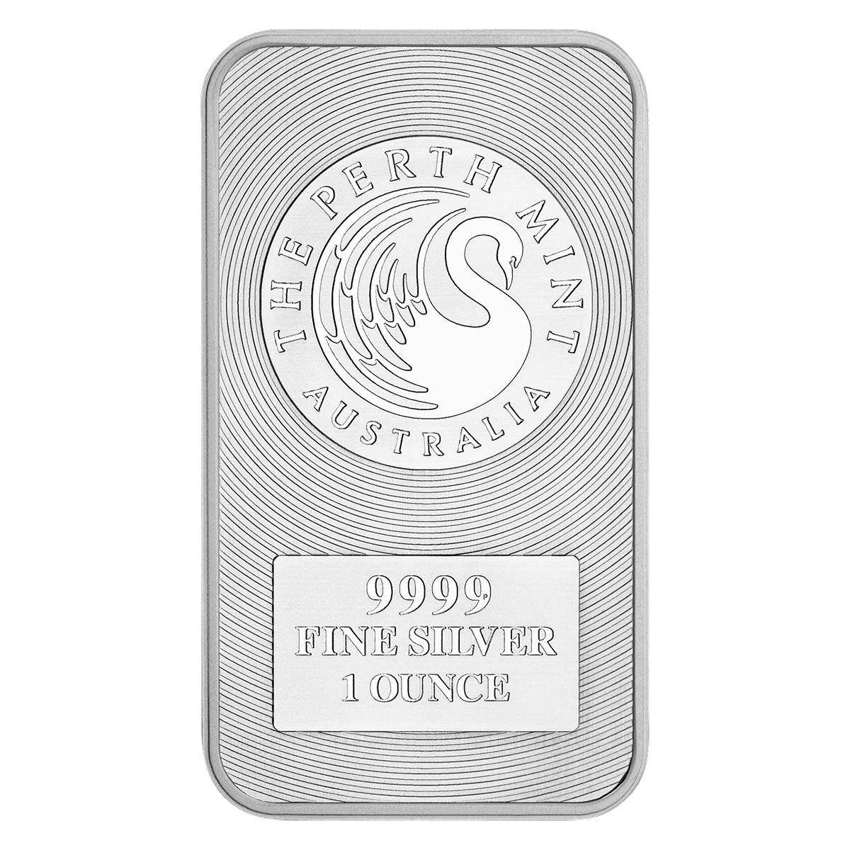 1 oz The Perth Mint Kangaroo Silver Bar, 20-count