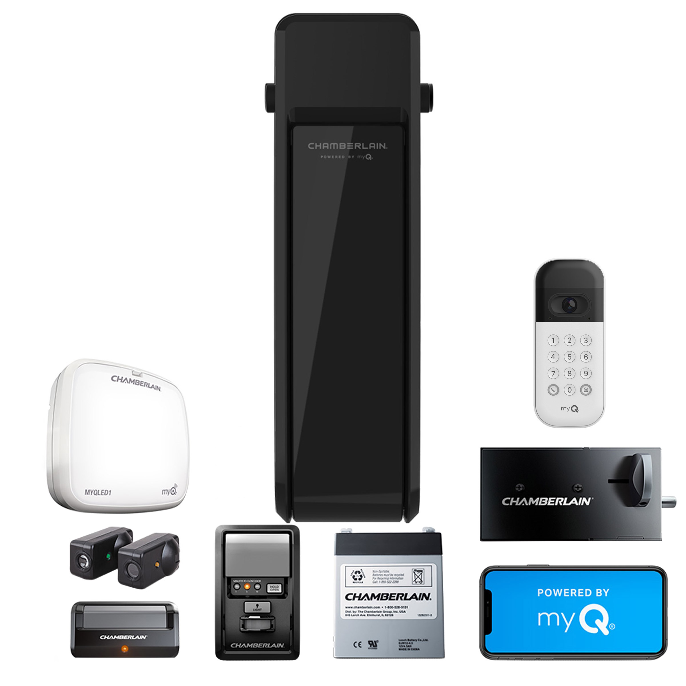 Chamberlain Wallmount Smart Garage Door Opener | Costco