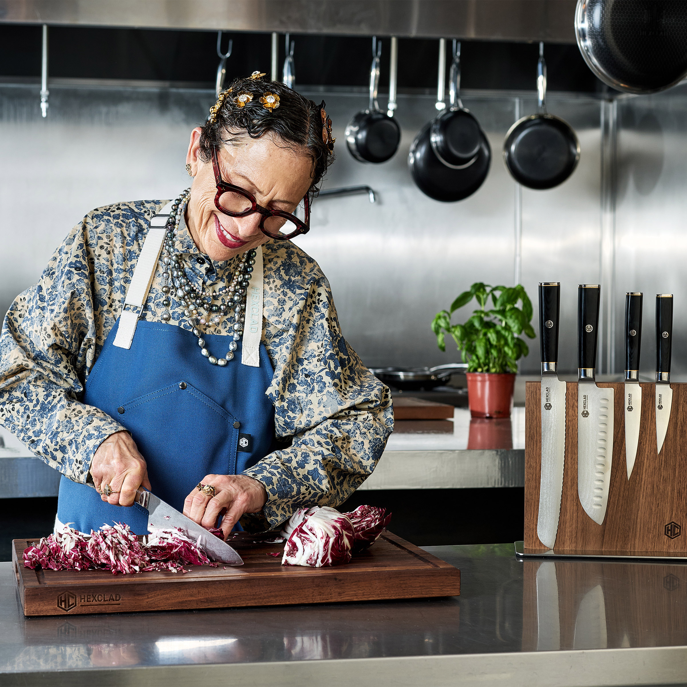 Hexclad Master Series 7-piece Knife Block Set | Costco