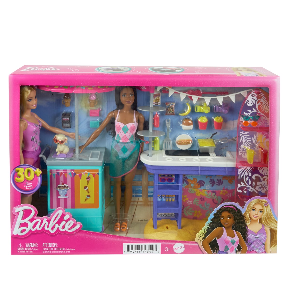 Barbie Boardwalk Playset | Costco Barbie Boardwalk Playset | Costco