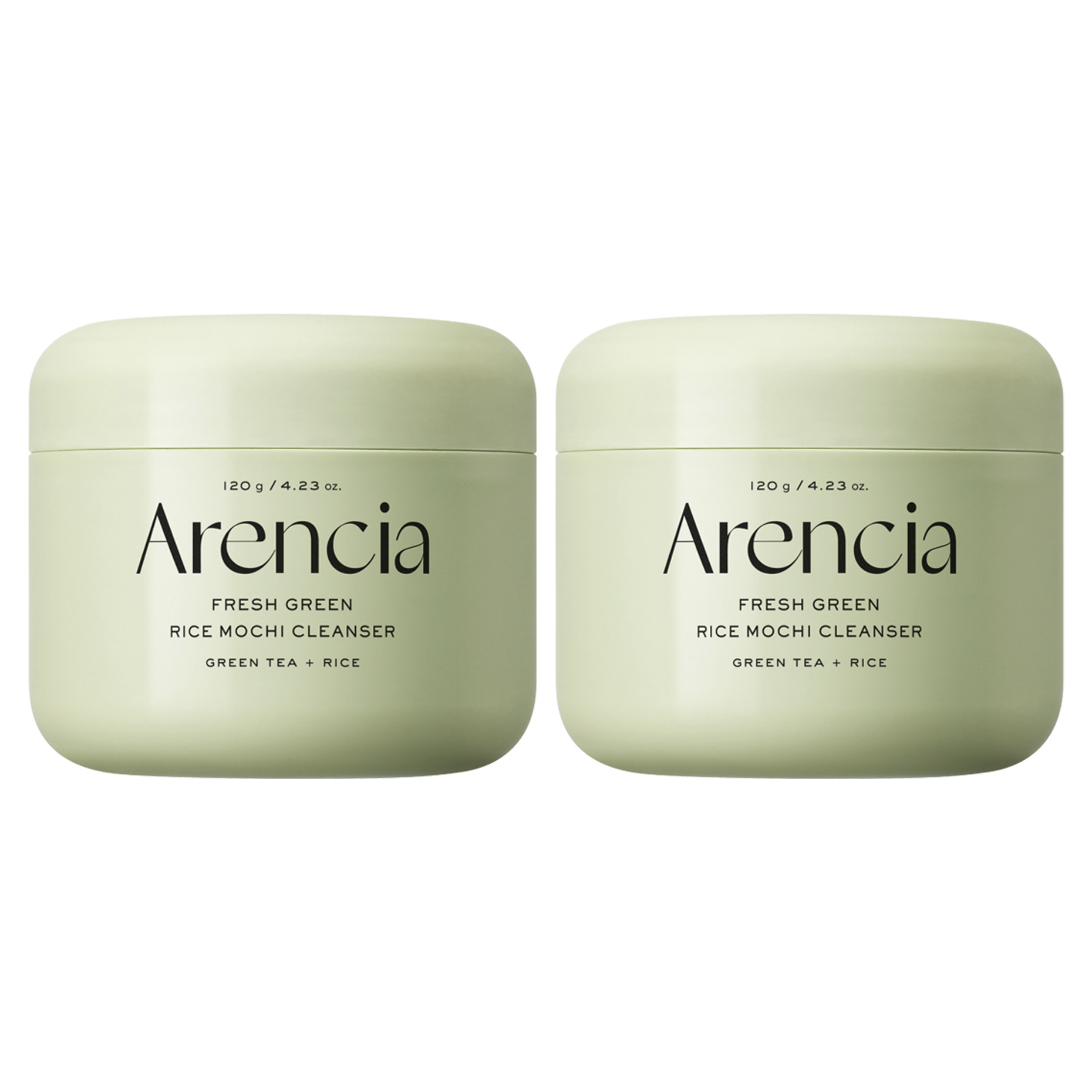 Arencia Fresh Green Rice Mochi Cleanser 4.23 fl oz, 2-pack | Costco