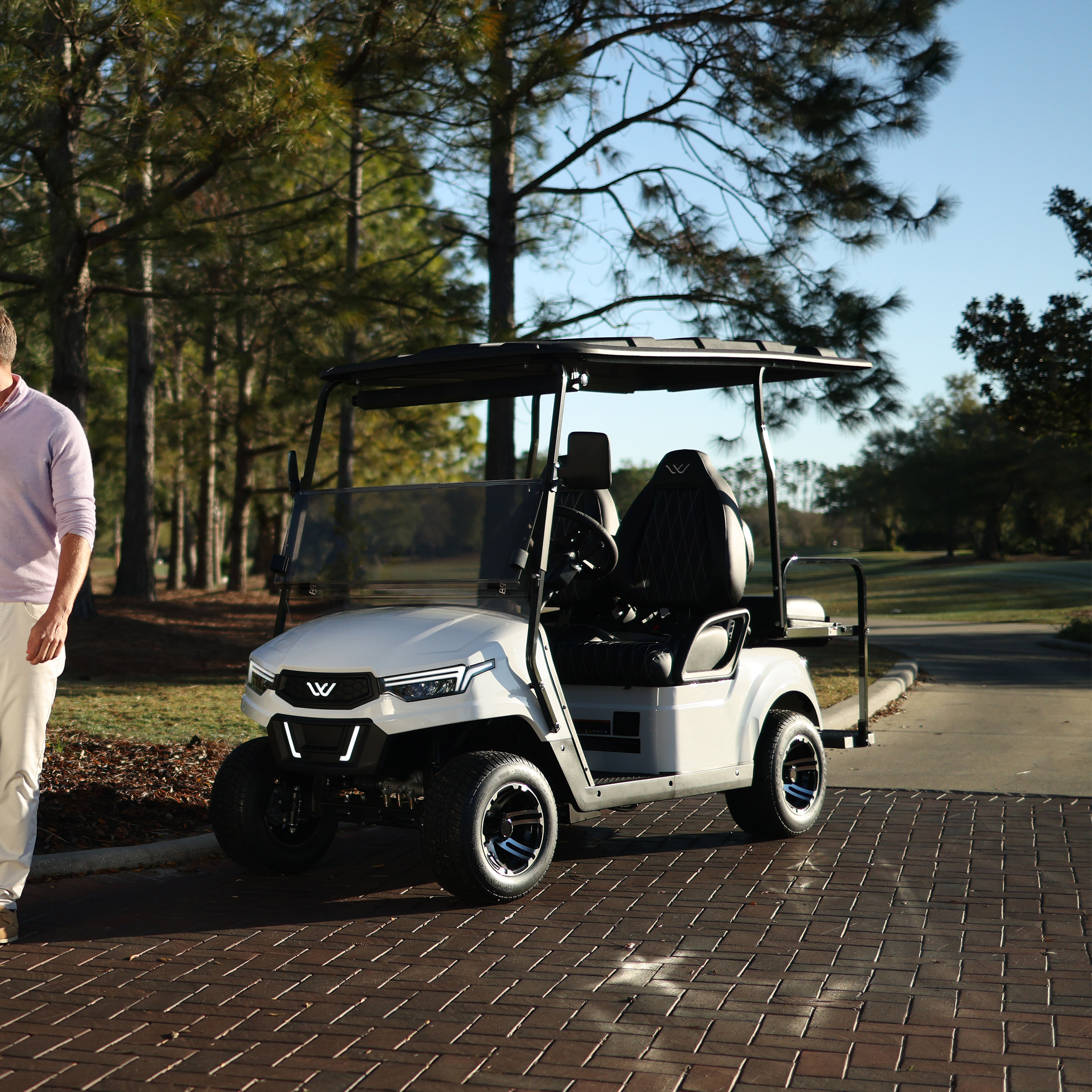 Whisper W3 4-seat Off-road Recreational Golf Cart
