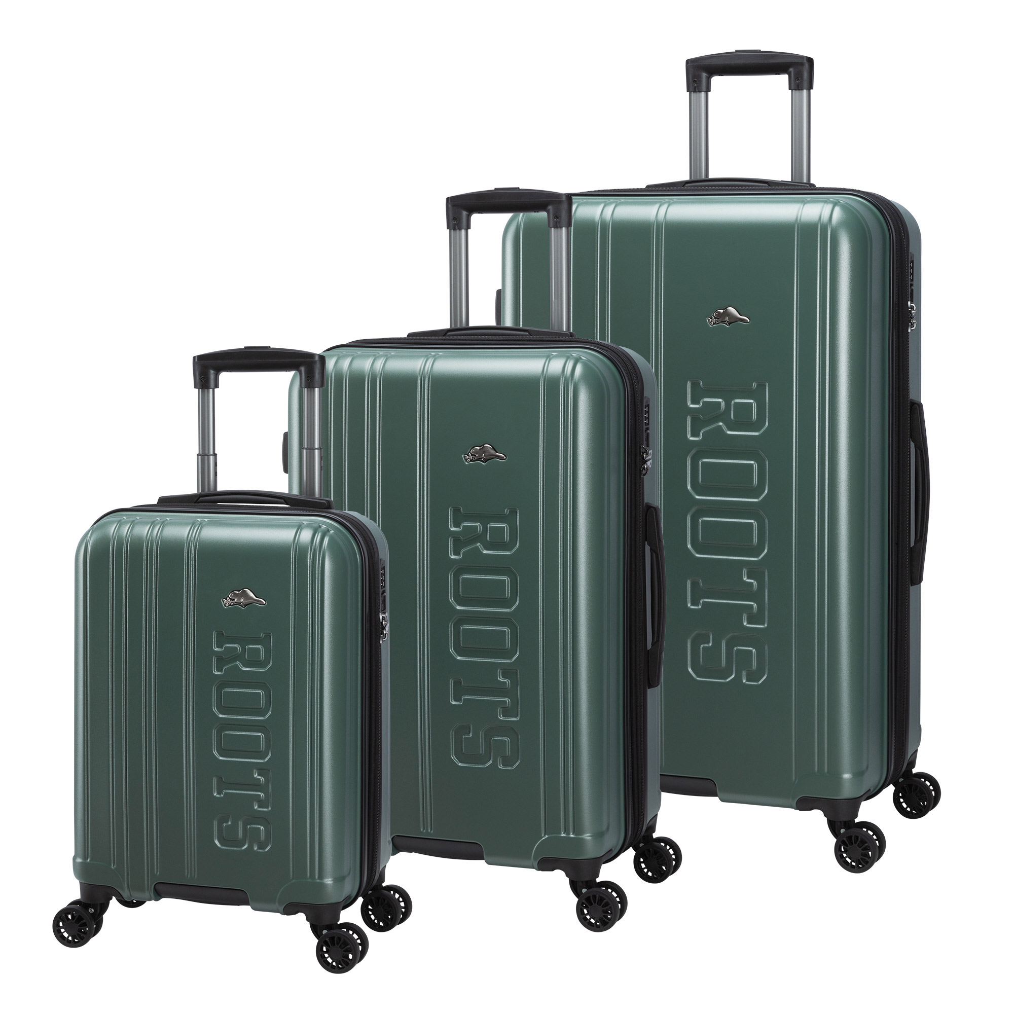 Roots Countryside 3-piece Hardside Luggage Set