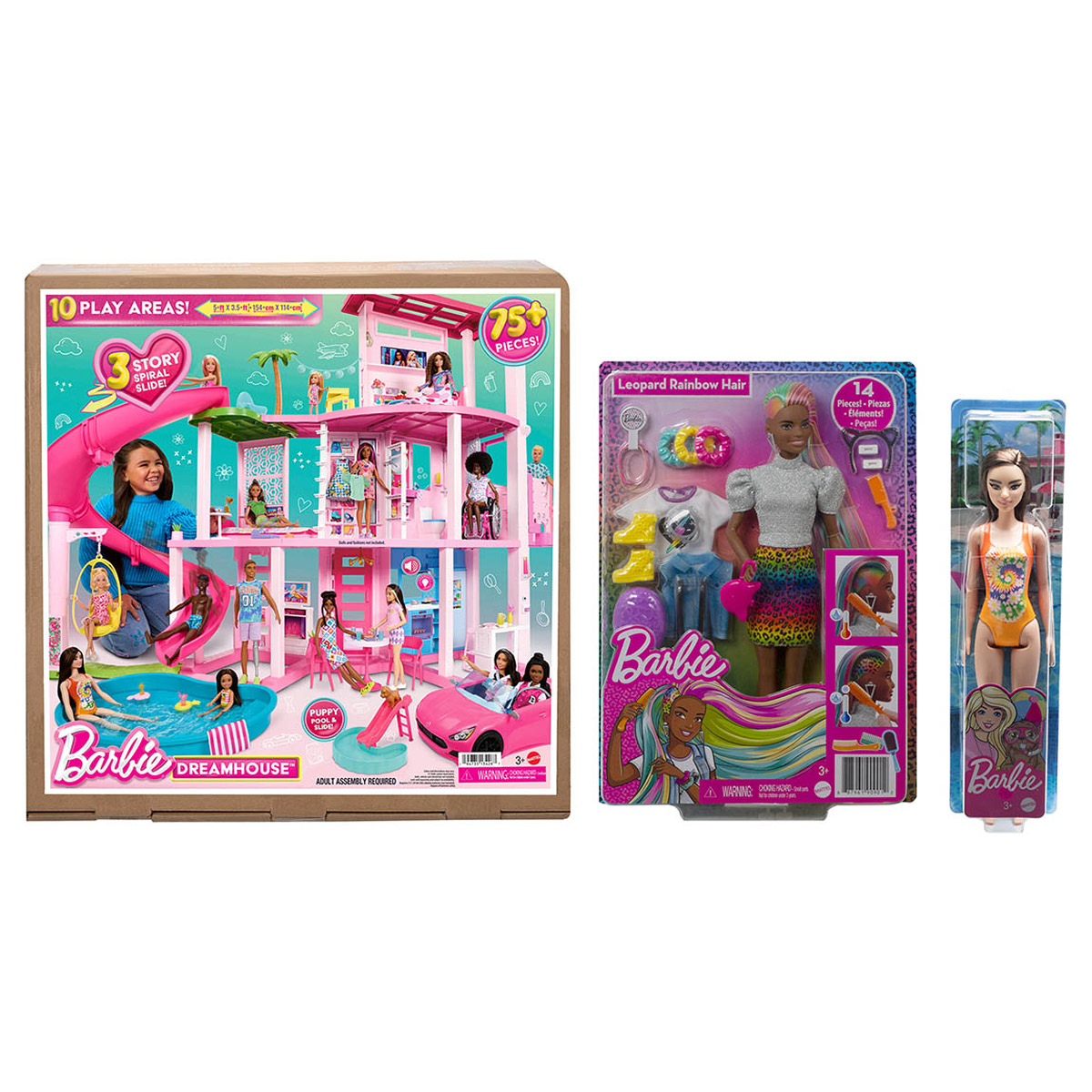 Barbie Dreamhouse and 2 Dolls