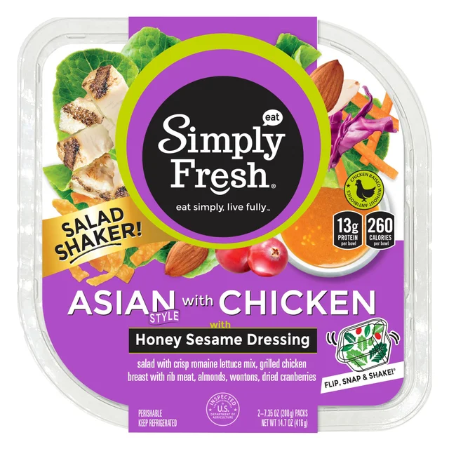 SIMPLY FRESH ASIAN STYLE SALAD 14.7 OZ