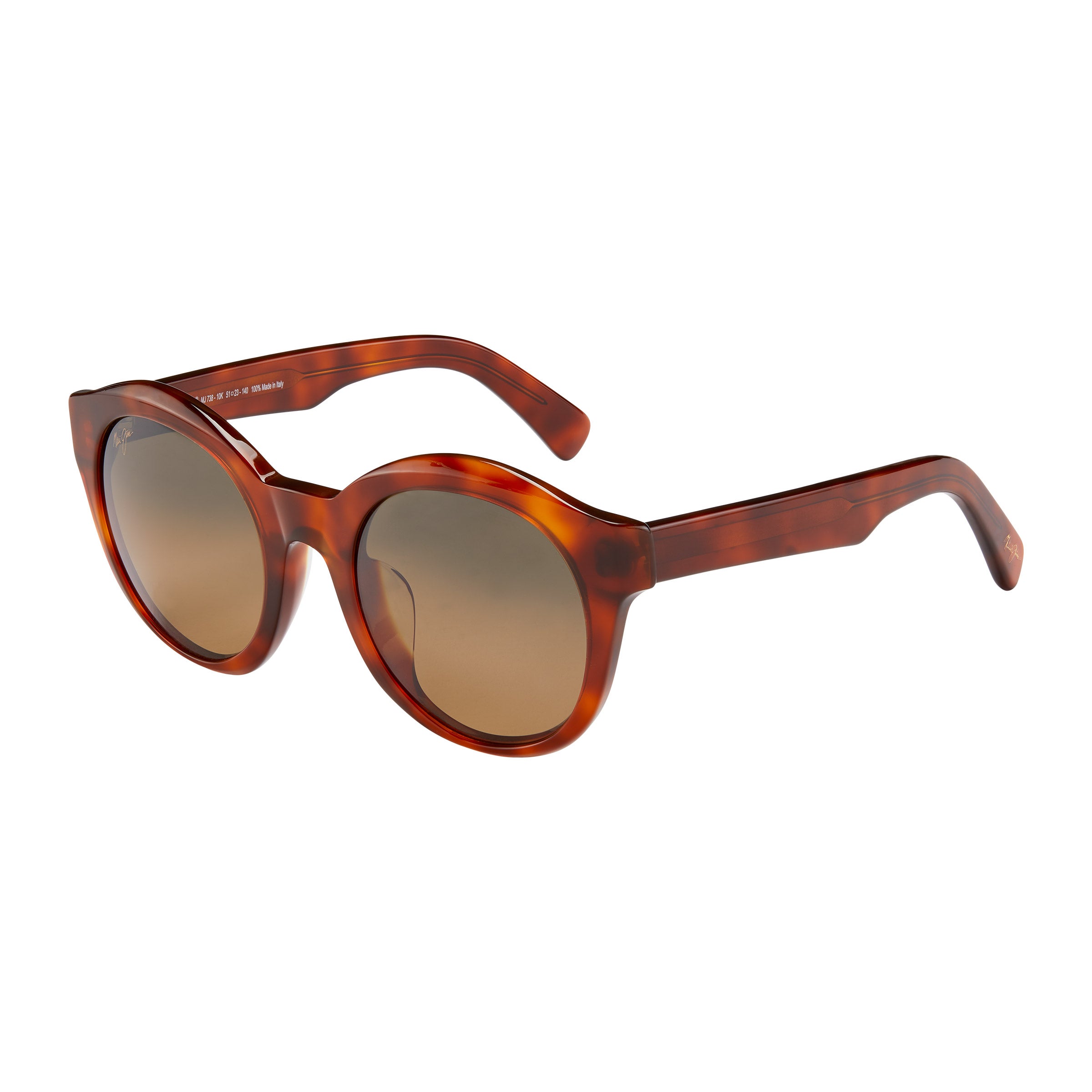 Maui Jim Jasmine HS738-10K Koa Tortoise HCL Bronze Polarized