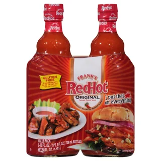 Frank's Red Hot, 25 fl oz, 2 count