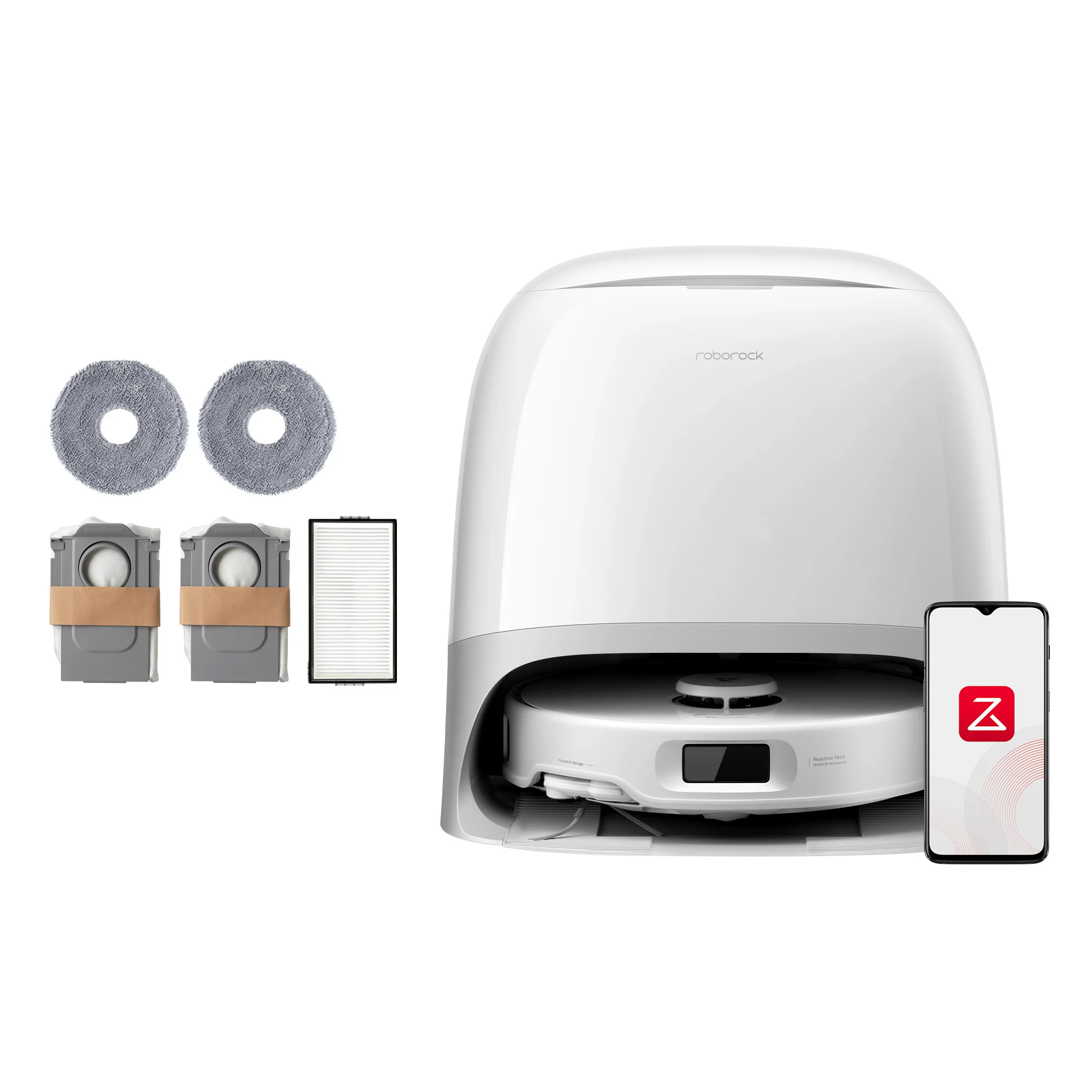 Roborock QX Revo Arc Robot Vacuum and Mop with Duo Anti-Tangle