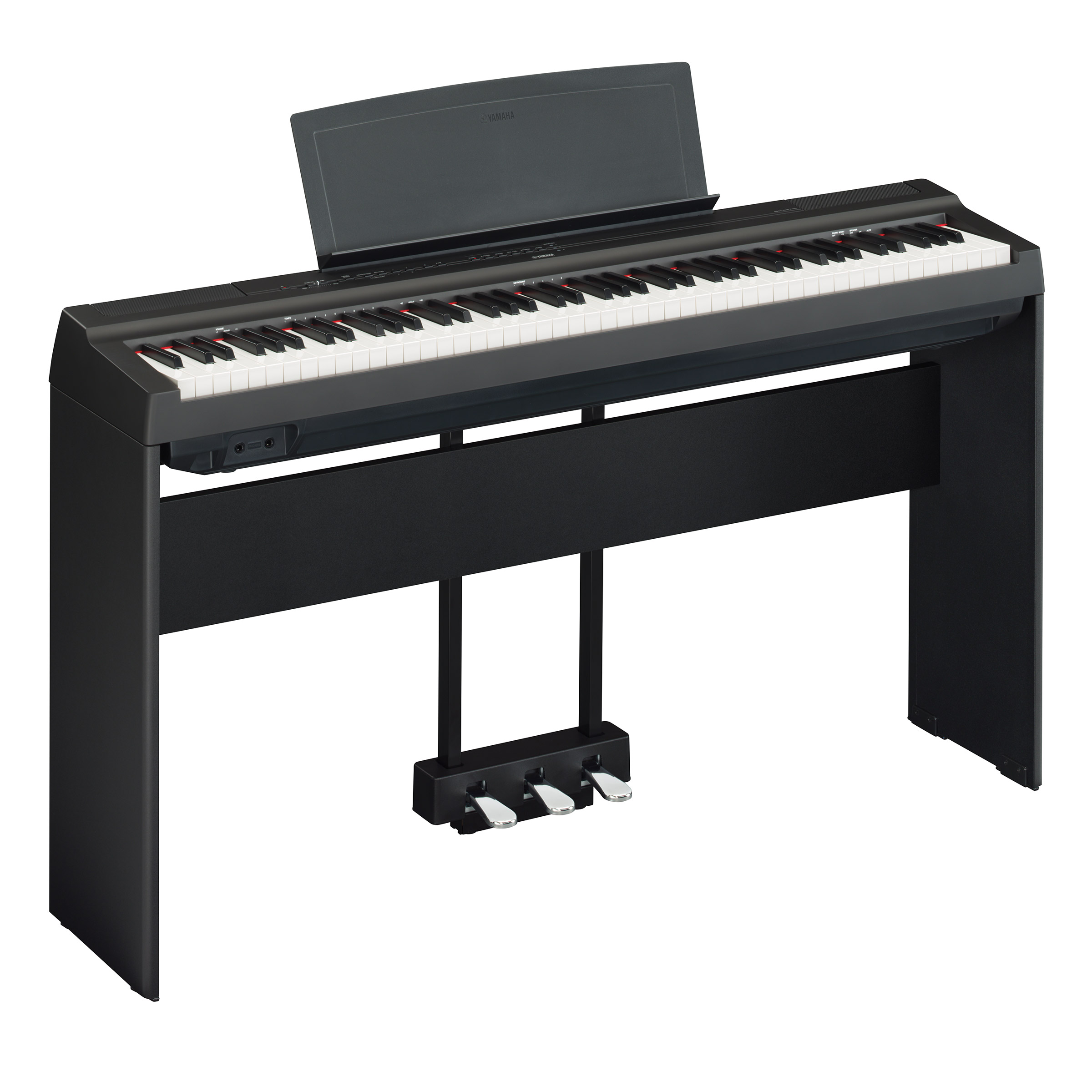 Yamaha P125A Digital Piano Bundle with Stand and Pedal