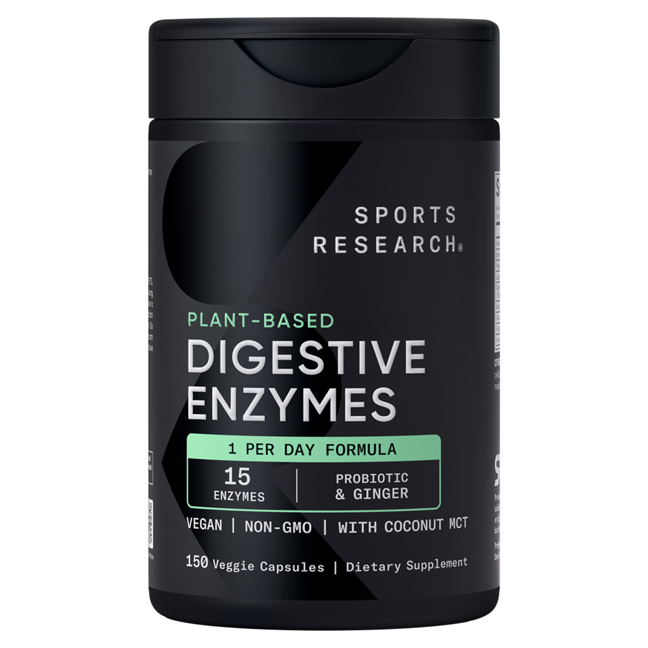 Sports Research Digestive Enzymes, 150 Veggie Capsules | Costco