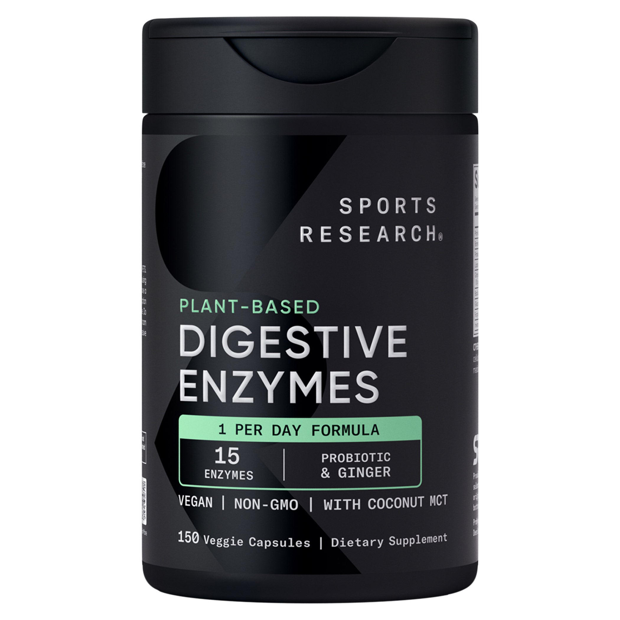 Sports Research Digestive Enzymes, 150 Veggie Capsules | Costco