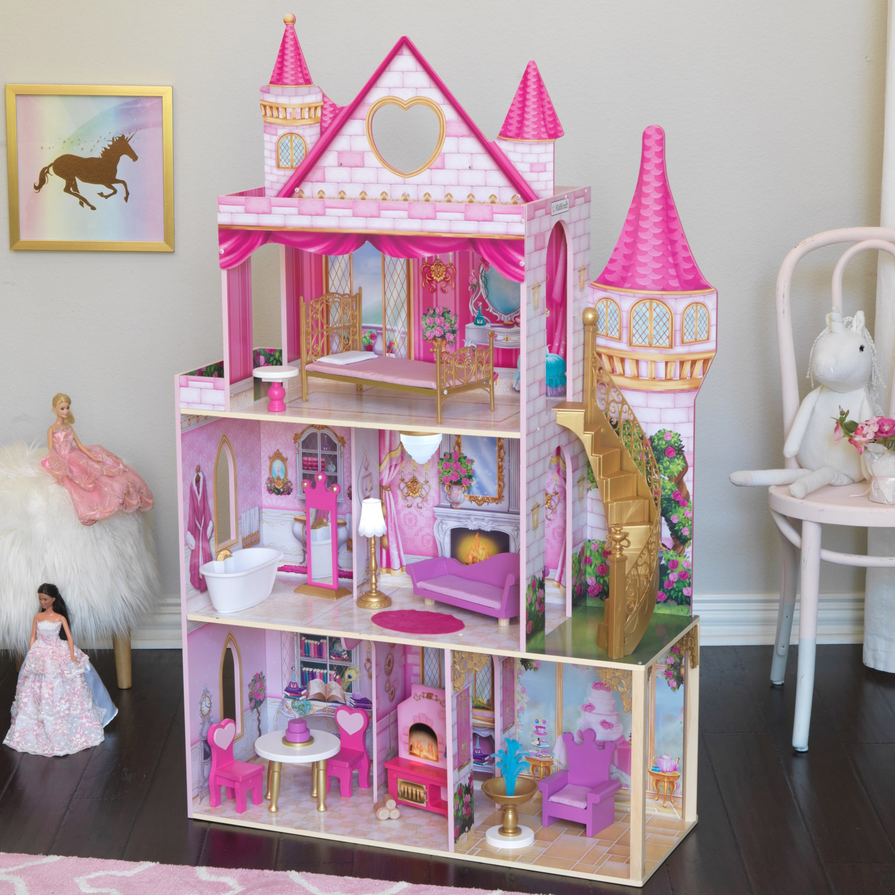 Kidkraft Rose Garden Castle 