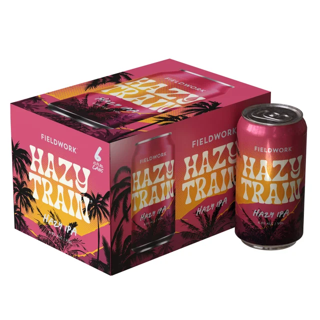 FIELDWORK BREWING CO HAZY TRAIN HAZY IPA BERKELEY 6/12OZ CAN