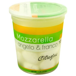 Angelo & Franco Mozarella Cilegine, 1 lb