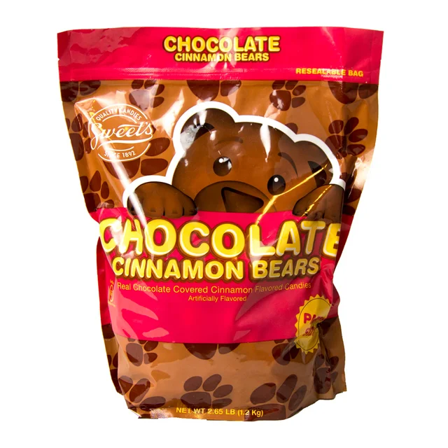 Sweet's Chocolate Cinnamon Bears, 2.65 oz