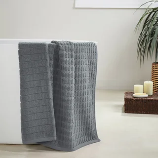 TEXTURED BATH TOWEL 2-PLY AIR RICH ASSORTED COLORS