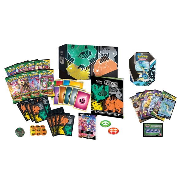 Pokémon Evolving Skies Elite Trainer Box + Vaporeon Window Pokémon Evolving Skies Elite Trainer Box + Vaporeon Window