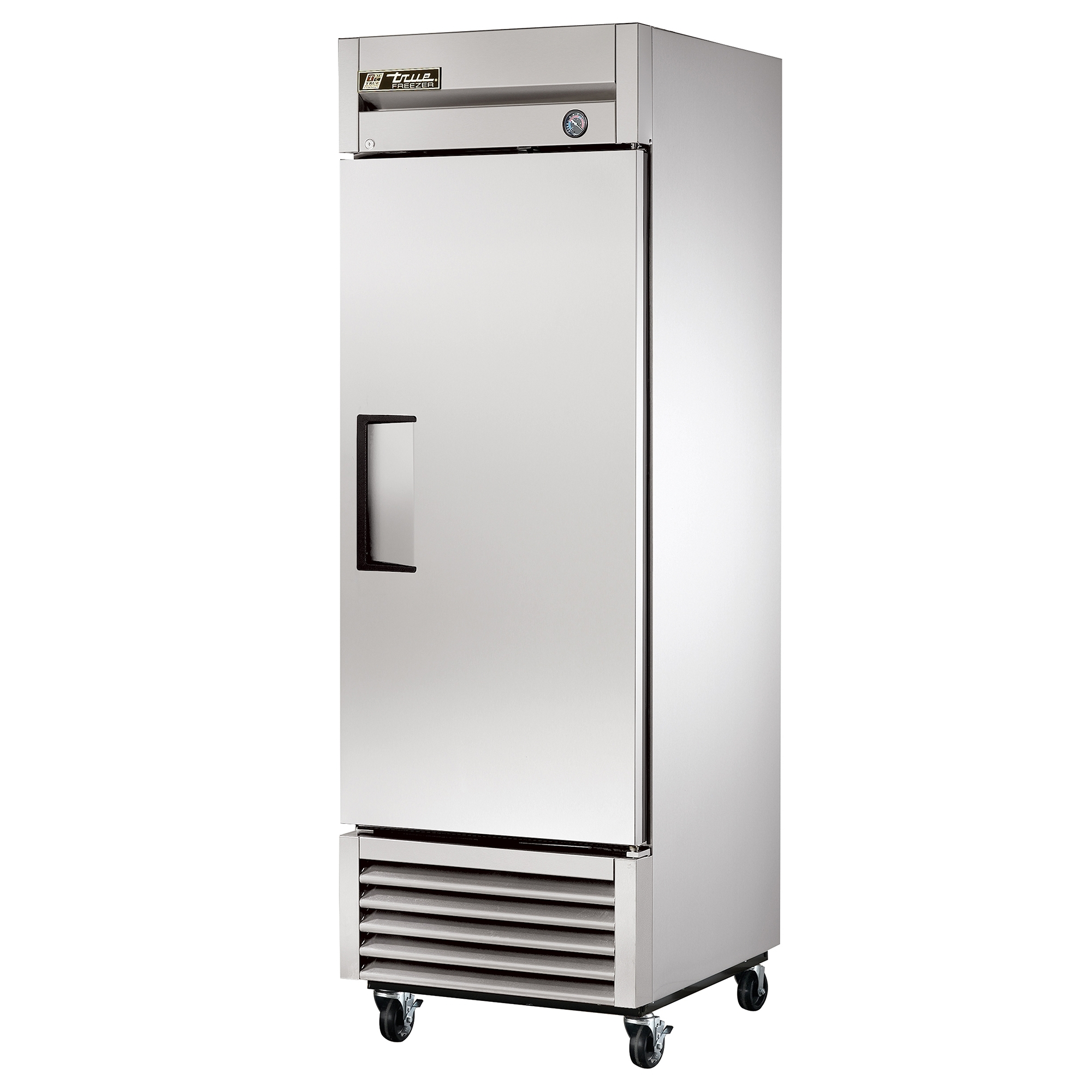 True 27 in. 23 cu ft. Commercial Right - Handed Reach-In Swing Door Freezer