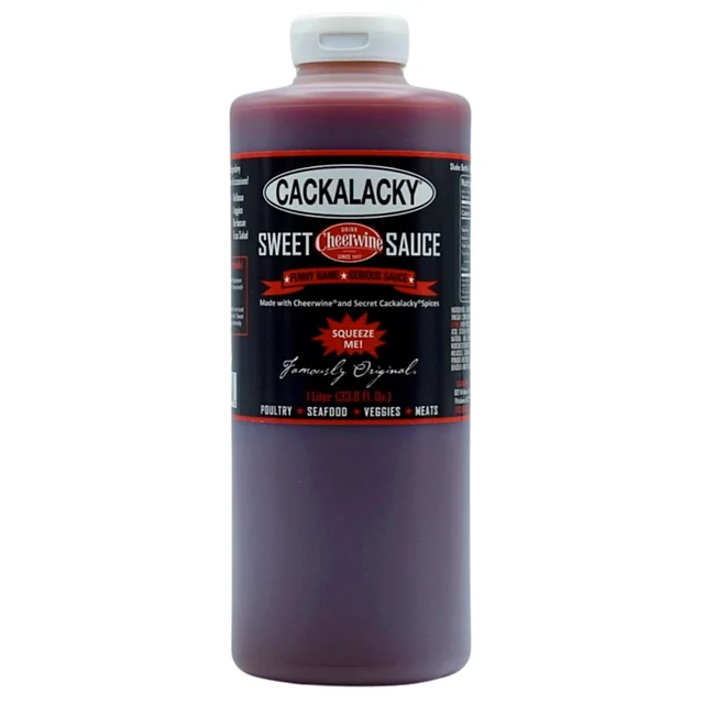 CACKALACKY CHEERWINE SWEET SAUCE 1 LTR