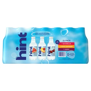 Hint Flavored Water, Variety Pack, 16 fl oz, 21-count