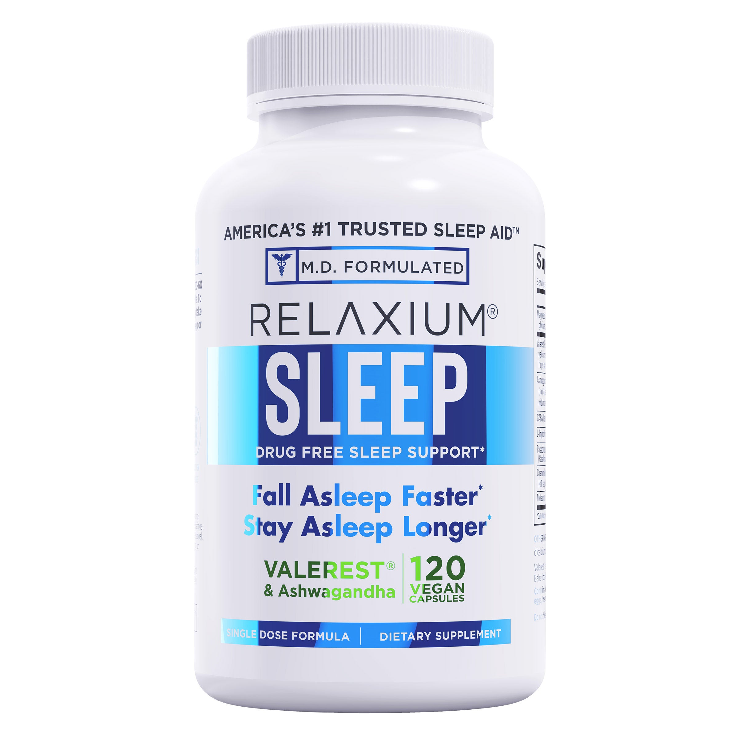 Relaxium Sleep, Drug Free Sleep Support, 120 Vegan Capsules | Costco
