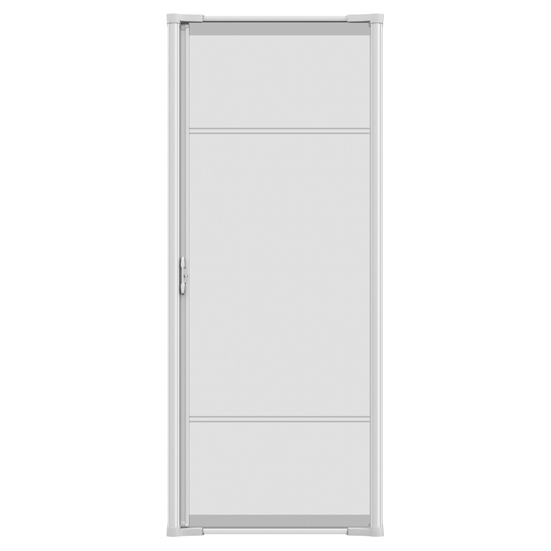 Cool Retractable Screen Door for Single Door Opening