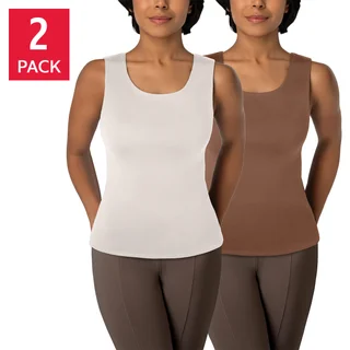LAYER ZERO BY 32 DEGREES WOMEN'S TANK TOP 2PK