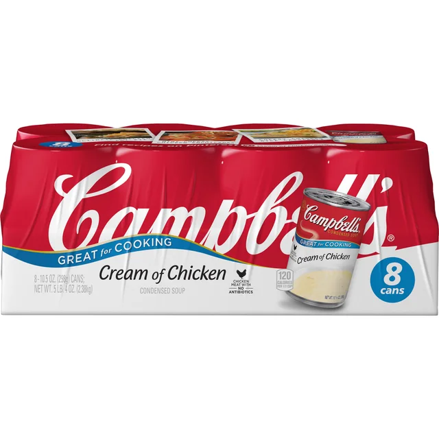 Campbell's Cream of Chicken, 10.5 oz, 8-count