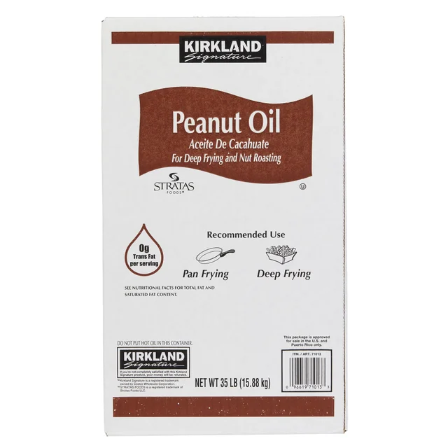 KIRKLAND SIGNATURE PEANUT OIL 35 LB / 4.6 GALLON