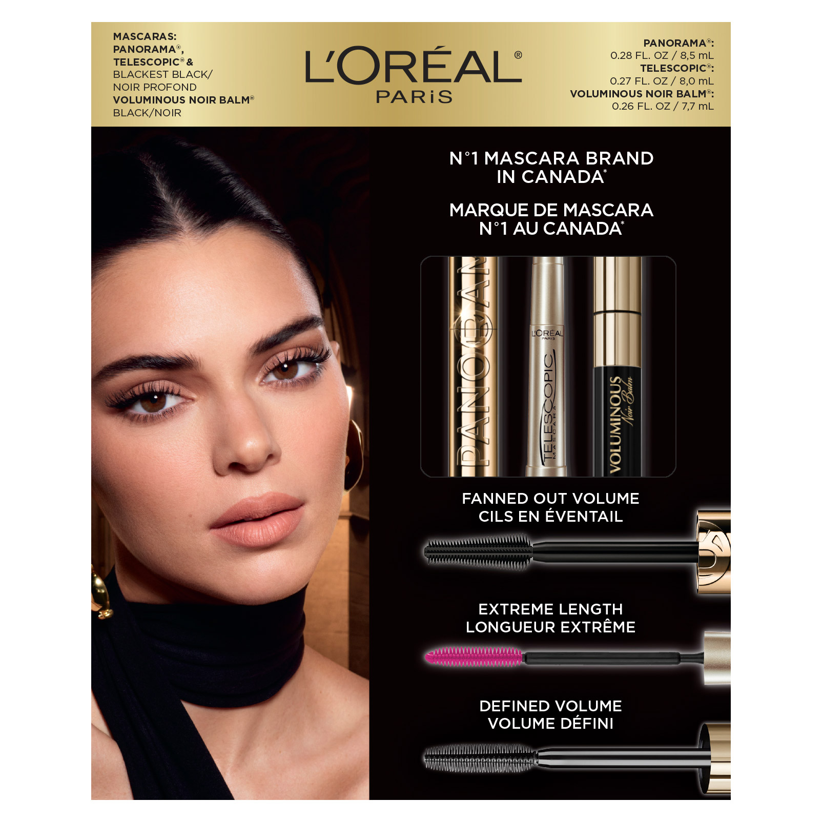 L’Oréal Paris Panorama Mascara Holiday Trio