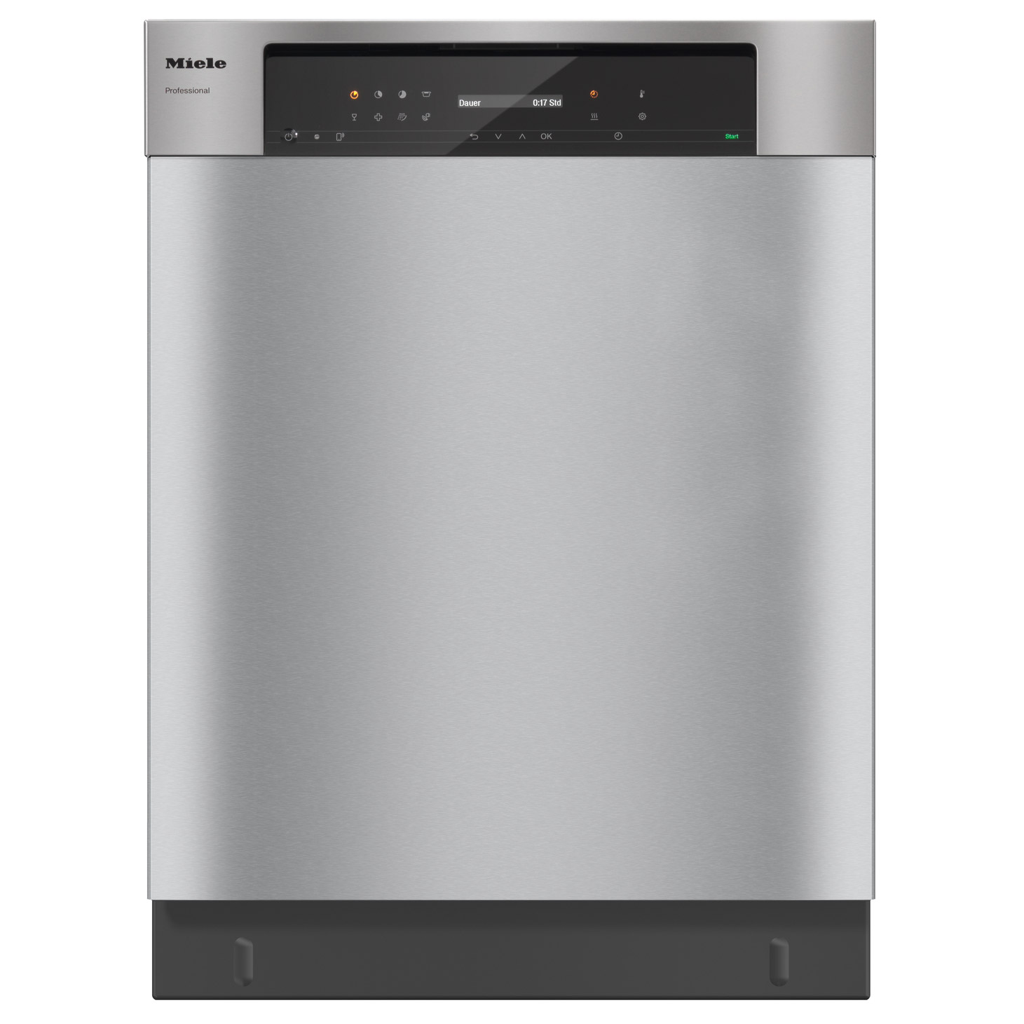 Miele Profiline 24 in. Stainless Steel Built-in Commercial Dishwasher with AutoOpen Assist Drying