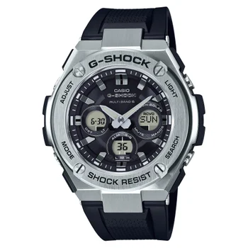 Casio Men's G-SHOCK G-Steel Black Dial Silver-tone Case Casio Men's G-SHOCK G-Steel Black Dial Silver-tone Case
