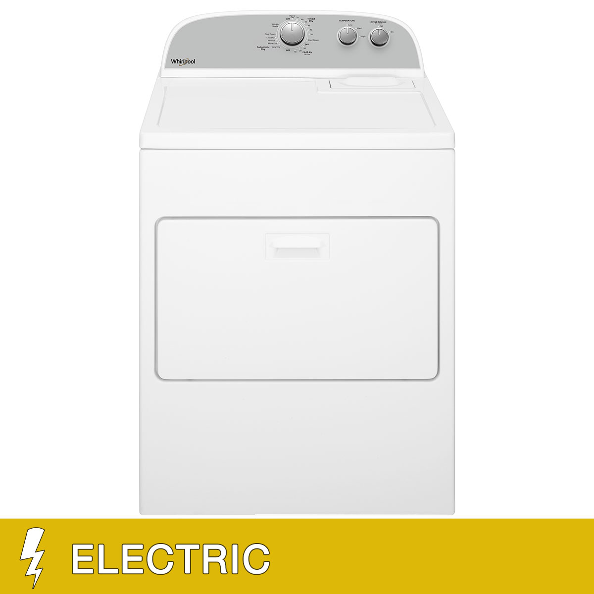 Whirlpool 7.0 cu. ft. Electric Dryer with AutoDry Drying System